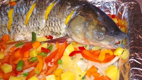 Как вкусно приготовить белого амура в духовке