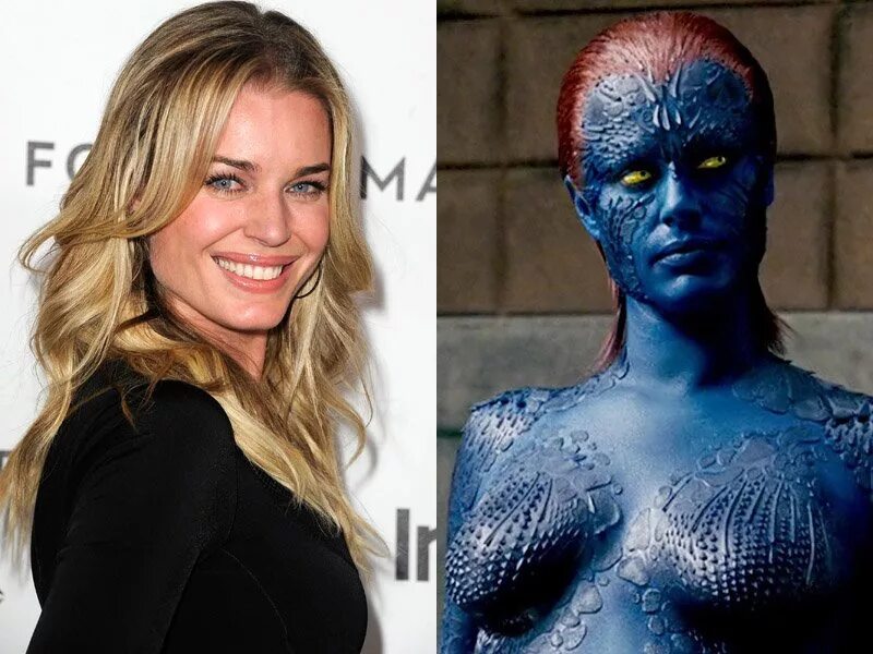 фильм где девушка меняет внешность. фильм девушка меняет внешность за 30 секунд. ребекка ромейн в роли мистик в фильме «люди икс».