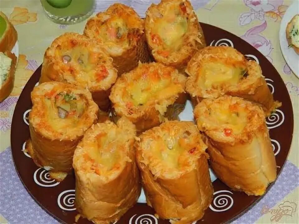 Гренки с сардинами Recept