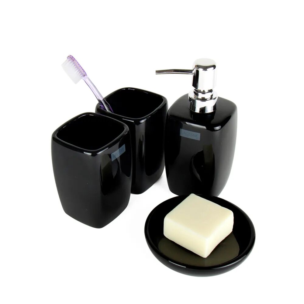 Набор аксессуаров для ванной комнаты no brand арт. Набор для ванной из четырех предметов. 06701. Набор аксессуаров для ванной комнаты. Набор для ванны 4 предмета.