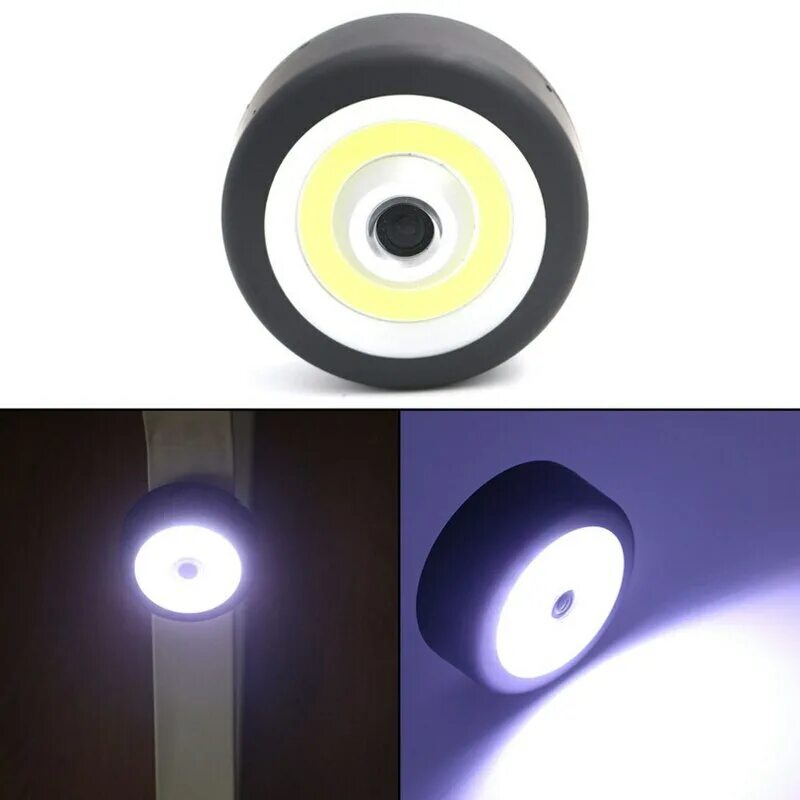 Фонарь плоский светодиодный. Cob led с магнитом с10w. фонарь cob super. беспроводной магнитный led светильник cob lamp 245 lumen,. sanyi светодиодный мини фонарь.