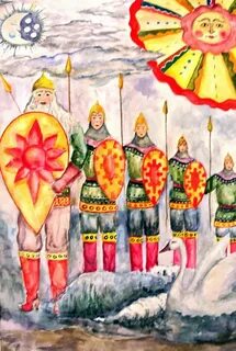 Сказка о царе салтане богатыри картинки
