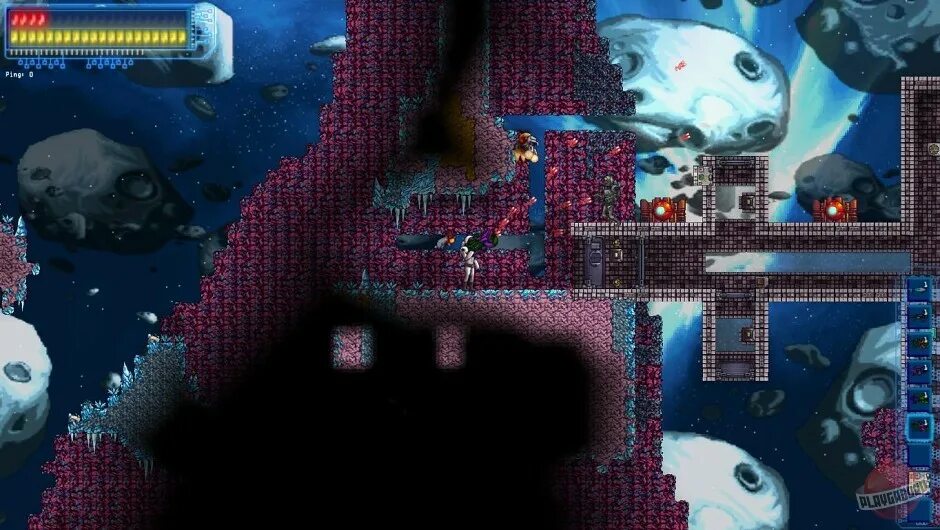 One of space. Игра edge of space. пиксельная игра про космический корабль. пиксельные игры на пк. платформер про космос.