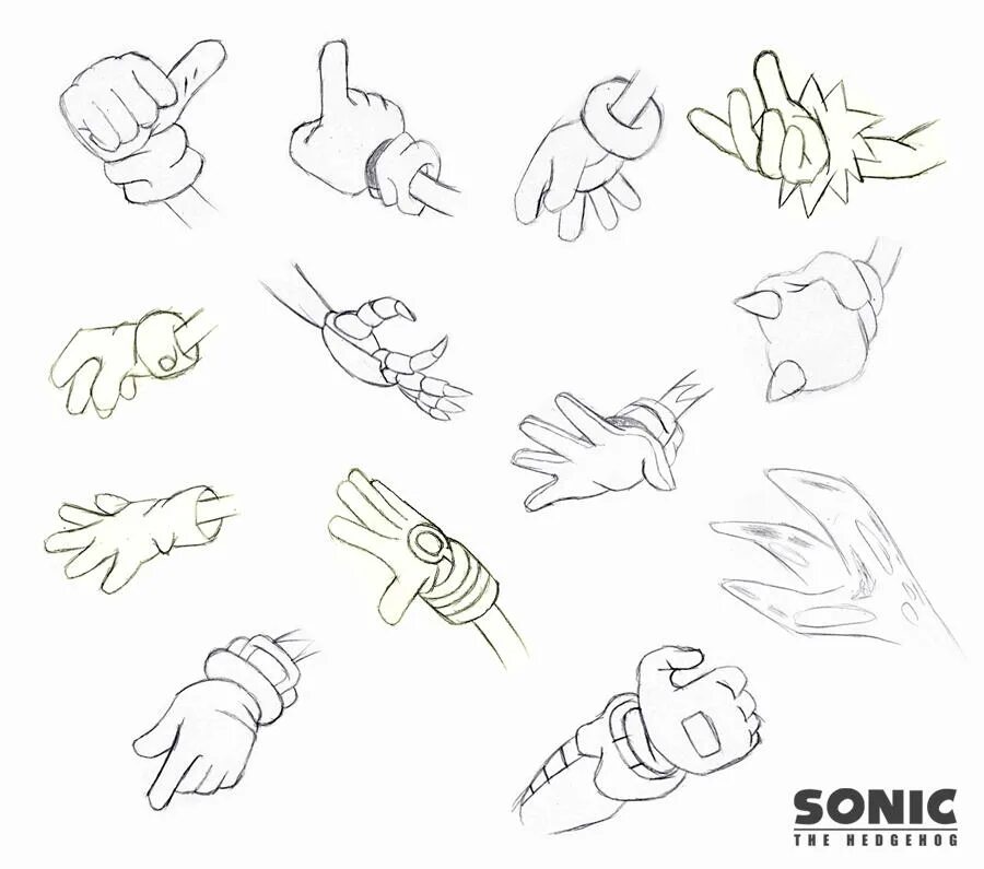 Сонник есть руками. Рука Соника референс. Мультяшные руки. Рисовка рук. Рука мультяшная.