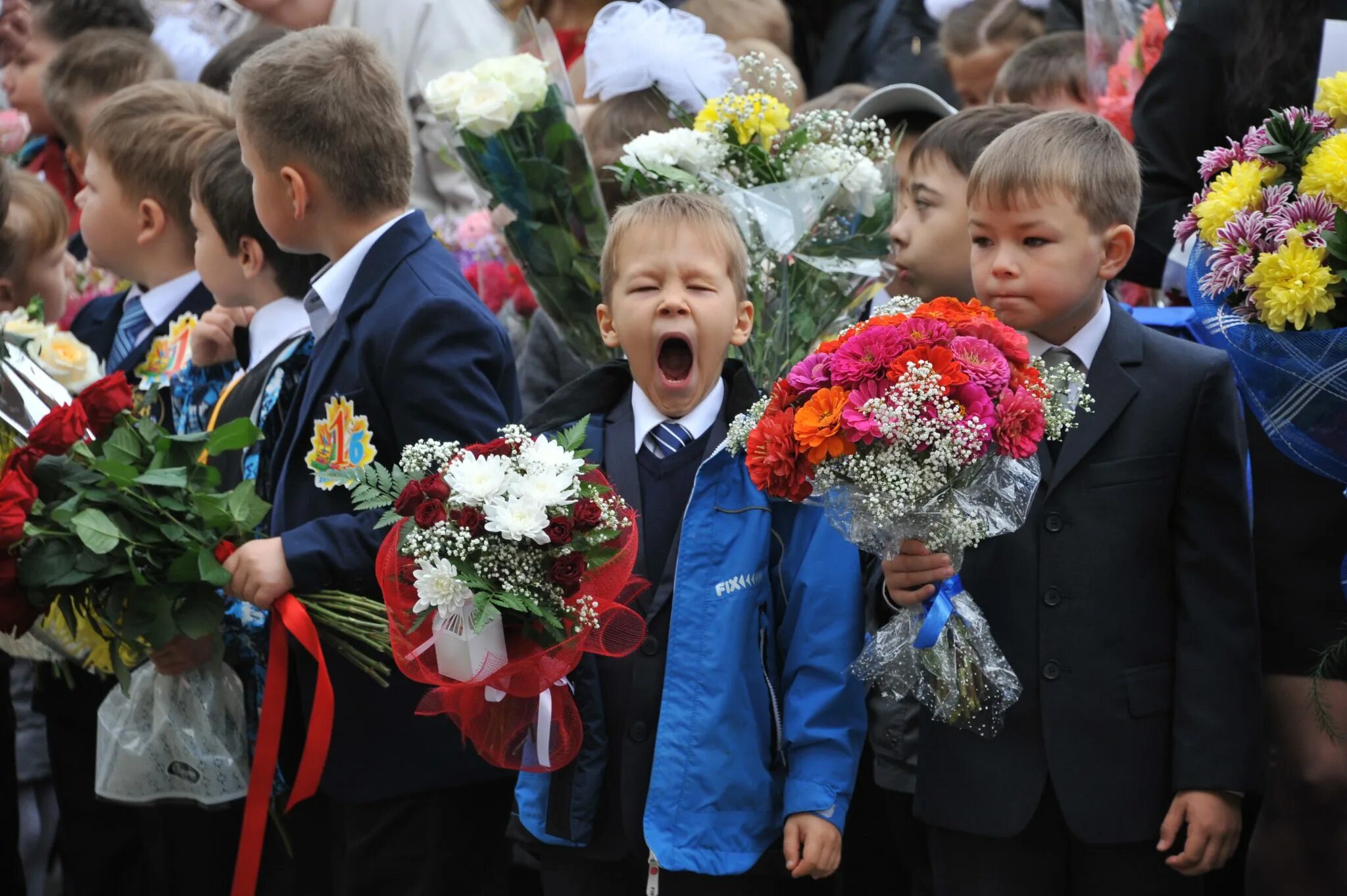 Начало линеек в школах