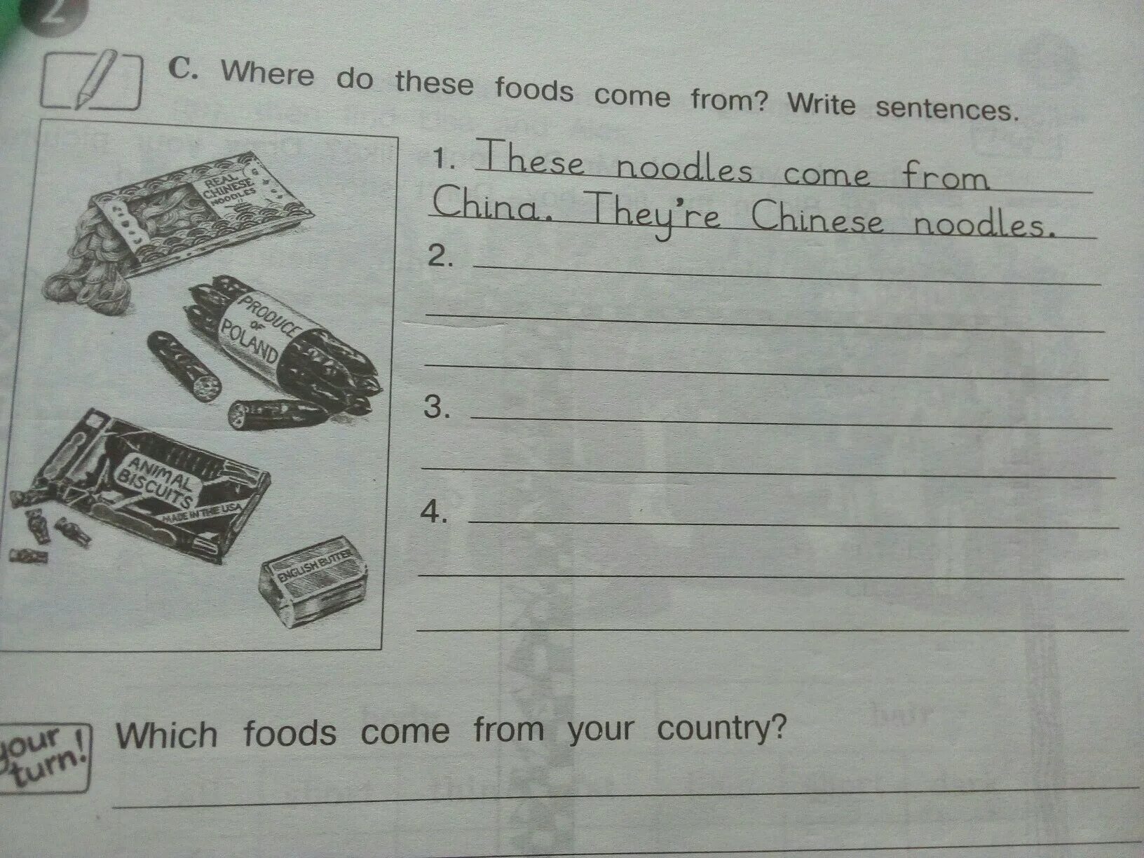 Where do these foods come from write sentences. Where do these foods come from. Where do these foods come from write sentences 4 класс рабочая тетрадь по английскому языку. Where do you come from перевод. What happened write sentences