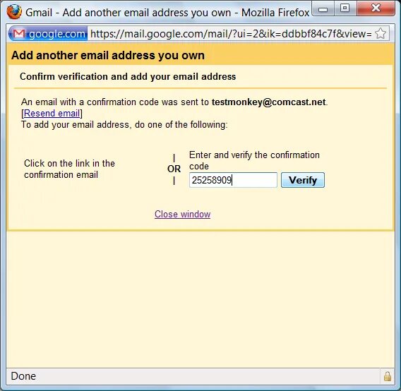 Использование gmail