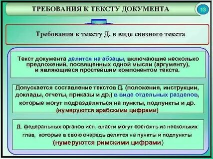 Статусы текстовых документов