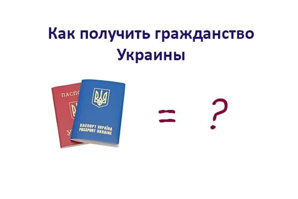 Подать на гражданство украины