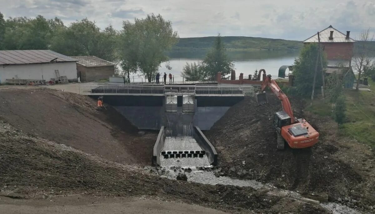 Дамба в уфе