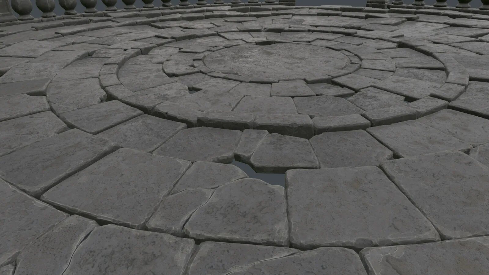 Building the stone circle would