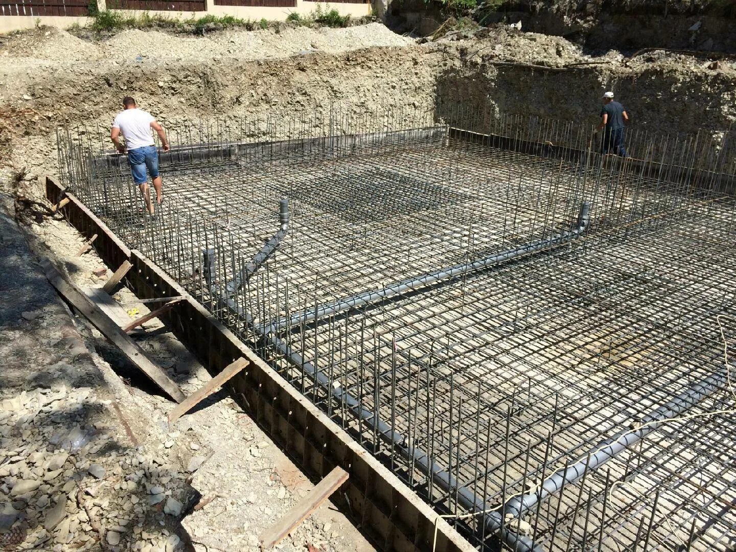 Квадратных метра заливка бетона