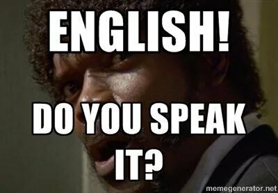 Can you speak in english please