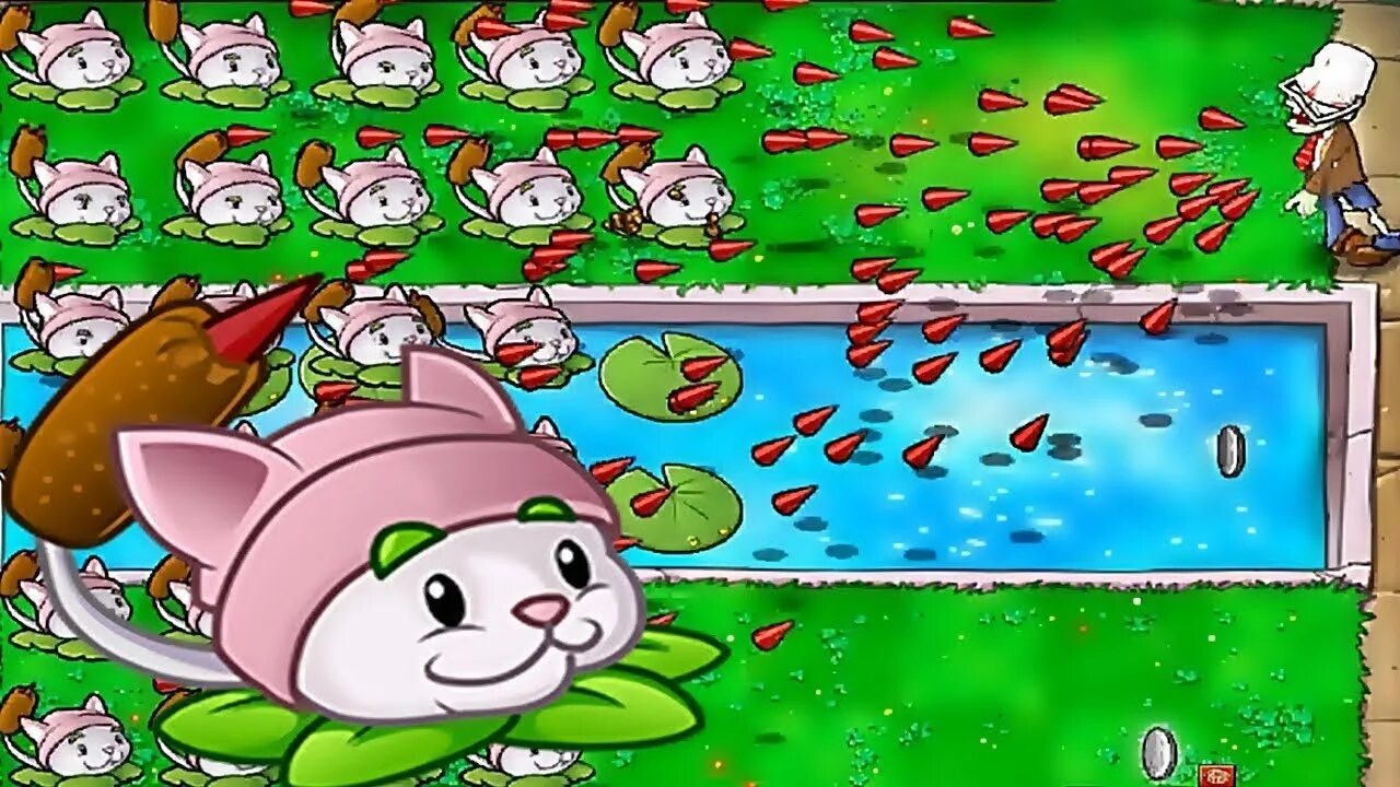 Зомби против растений кот. Растения против зомби растения камыш. Растения против зомби кошкамыш. Растения против зомби 2 рогоз. Кошкамыш pvz.