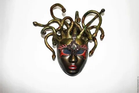 Интерьерная маска " Медуза Горгона" в интернет-магазине на Ярмарке Мастеров Маск