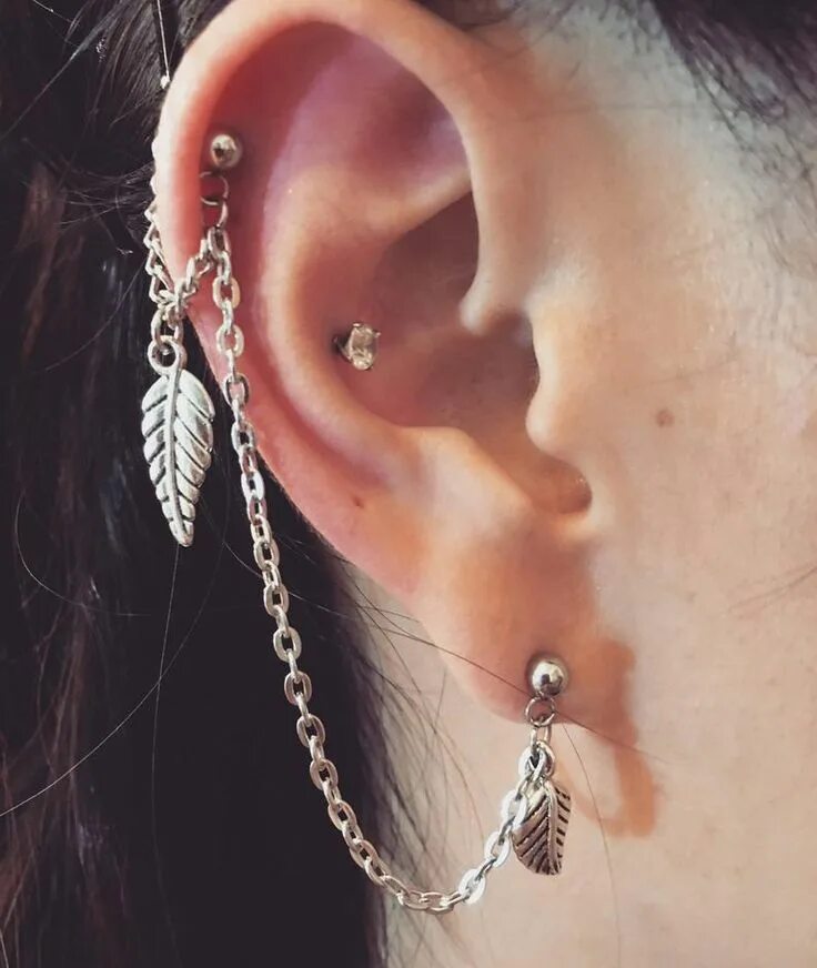 Cubic Zirconia Earrings Studs Women Men Stainless Steel Ear Piercing Stud Earrin