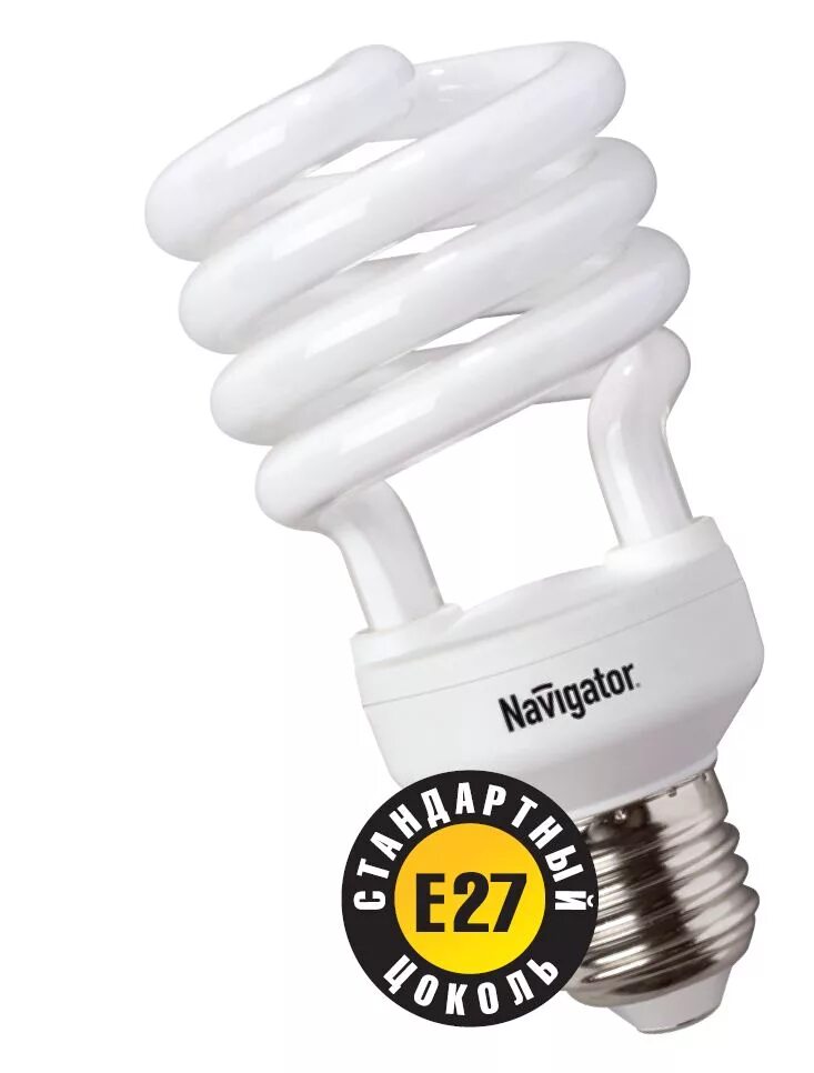 цоколь navigator e27. лампа navigator ncl-sf10 11w/840 e27. е27. энергосберегающие лампы navigator. л.