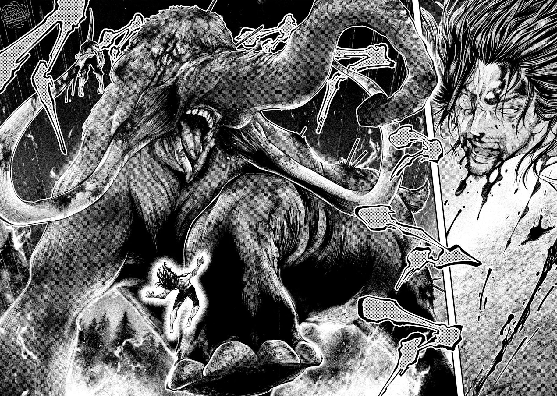 7 путей манга. Боевые сцены из манги. Боевые сцены в манге. Путь рику манга. Реинкарнатор 7 глава.