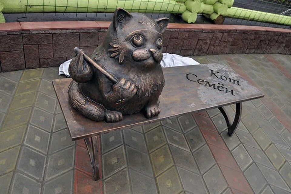 Семена в мурманске. Памятник коту семёну (г. Семена в мурманске. Памятник кота семена в мурманске. Кинза рязань.