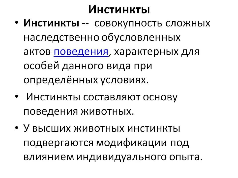 Основан инстинкт. Понятие инстинкт. примеры инстинктов. определение инстинкт физиология. инстинкты животных.