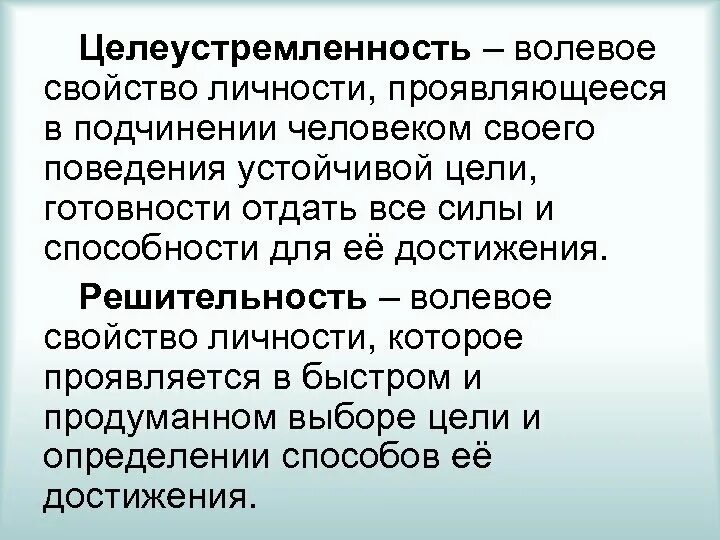 Настоящий успех может быть достигнут благодаря целеустремленности