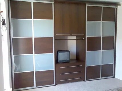 Шкафы купе середина