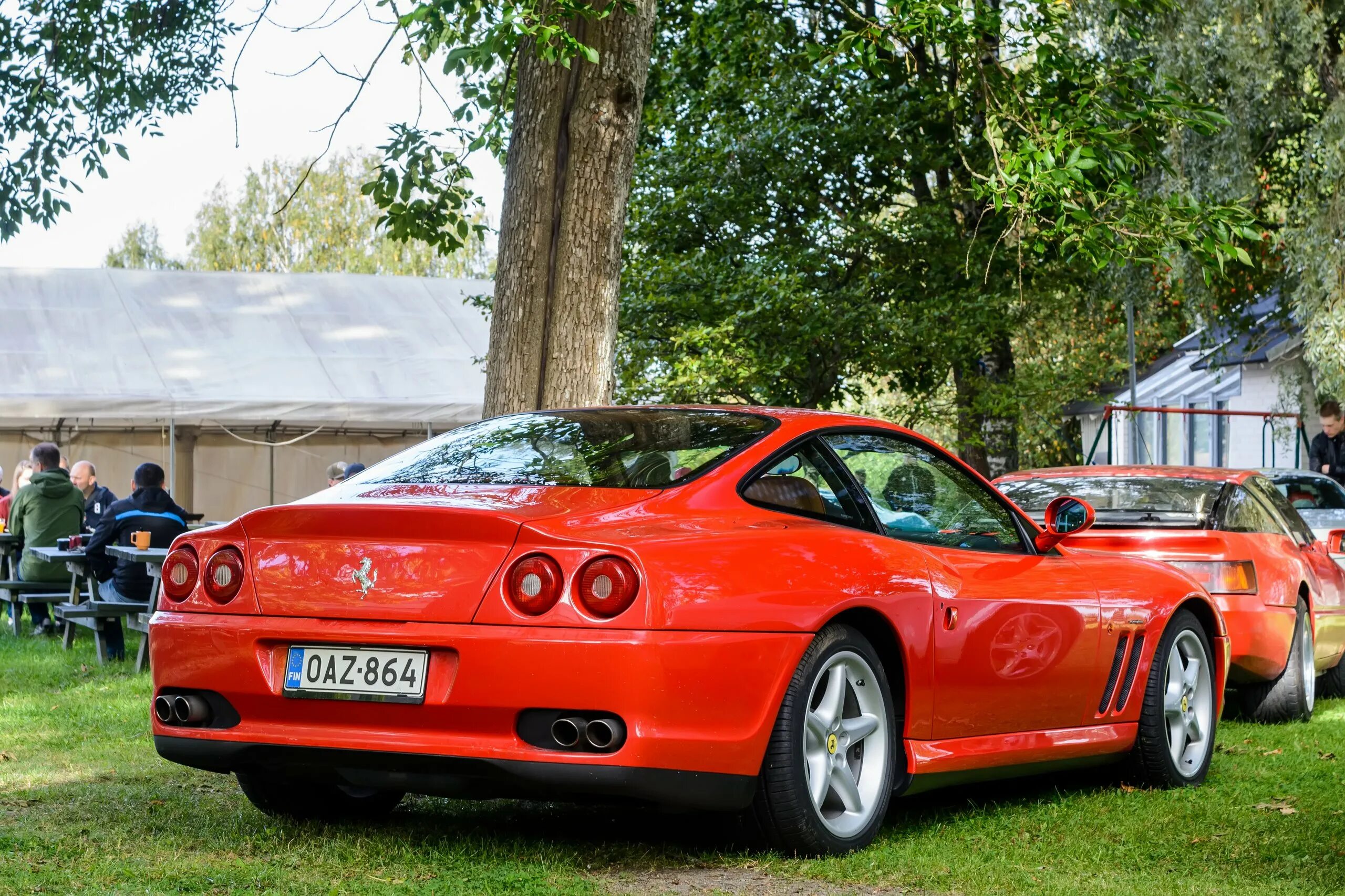 Ferrari 550. Ferrari 550 Maranello stance. Ferrari 550 Maranello Front Lights. Ferrari 550 Rear.