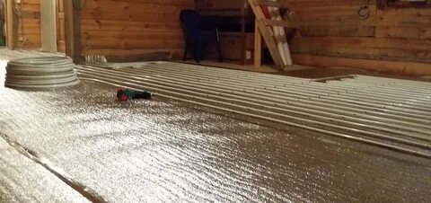 Утеплить пол изнутри деревянного дома