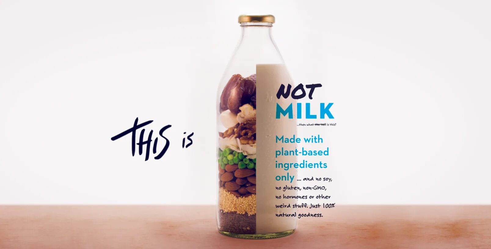 This company is a not. Notmilk. нот милк. альтернативное молоко. веганы молоко.