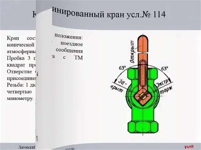 Какую функцию выполняет кран двойной тяги