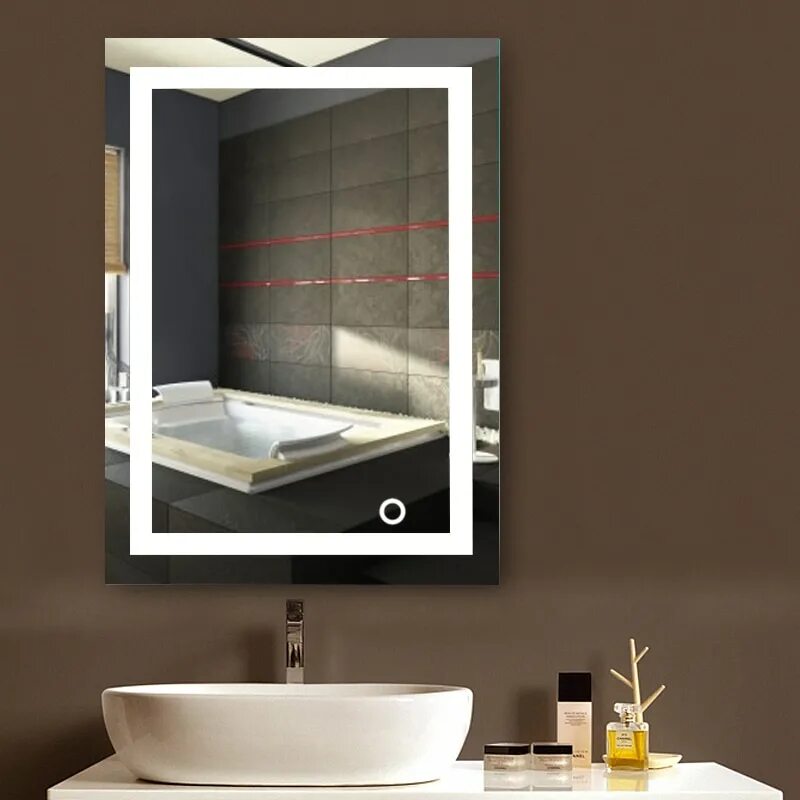 Сенсорное зеркало купить. Зеркало с лед подсветкой для ванной Меркурий 800×700. Зеркала 50х60 с подсветкой для ванной комнаты с сенсорной кнопкой. Зеркало прямоугольное с подсветкой. Прямоугольное зеркало с подсветкой в ванную.