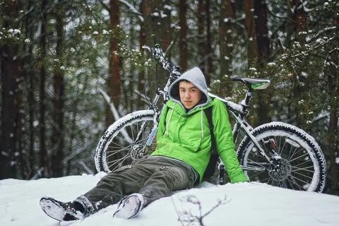 Вел зимой