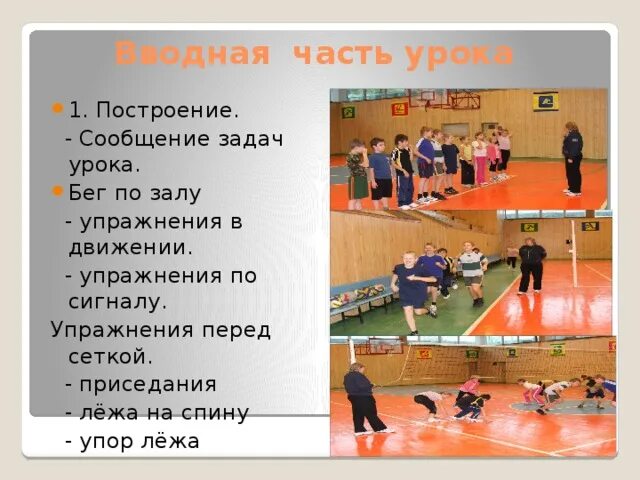 План тренировки по волейболу. Вводная часть тренировки. части урока. задача вводной части занятия. вступительная часть урока на тему спорт.