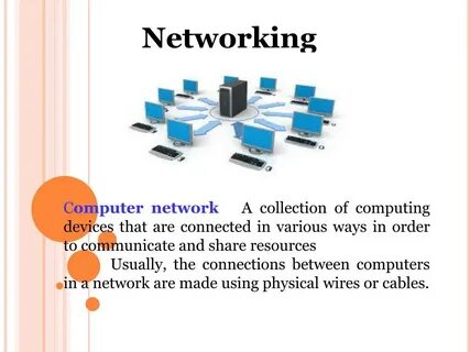 Using computer network
