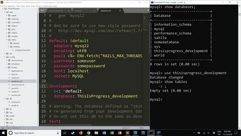 Default database