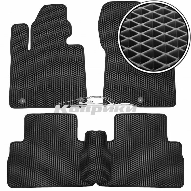 Хендай ix35 ковёр eva. Ева коврики с подпятником. Ева коврики сота рав4. Автоковрики eva материал. Полимер коврики.