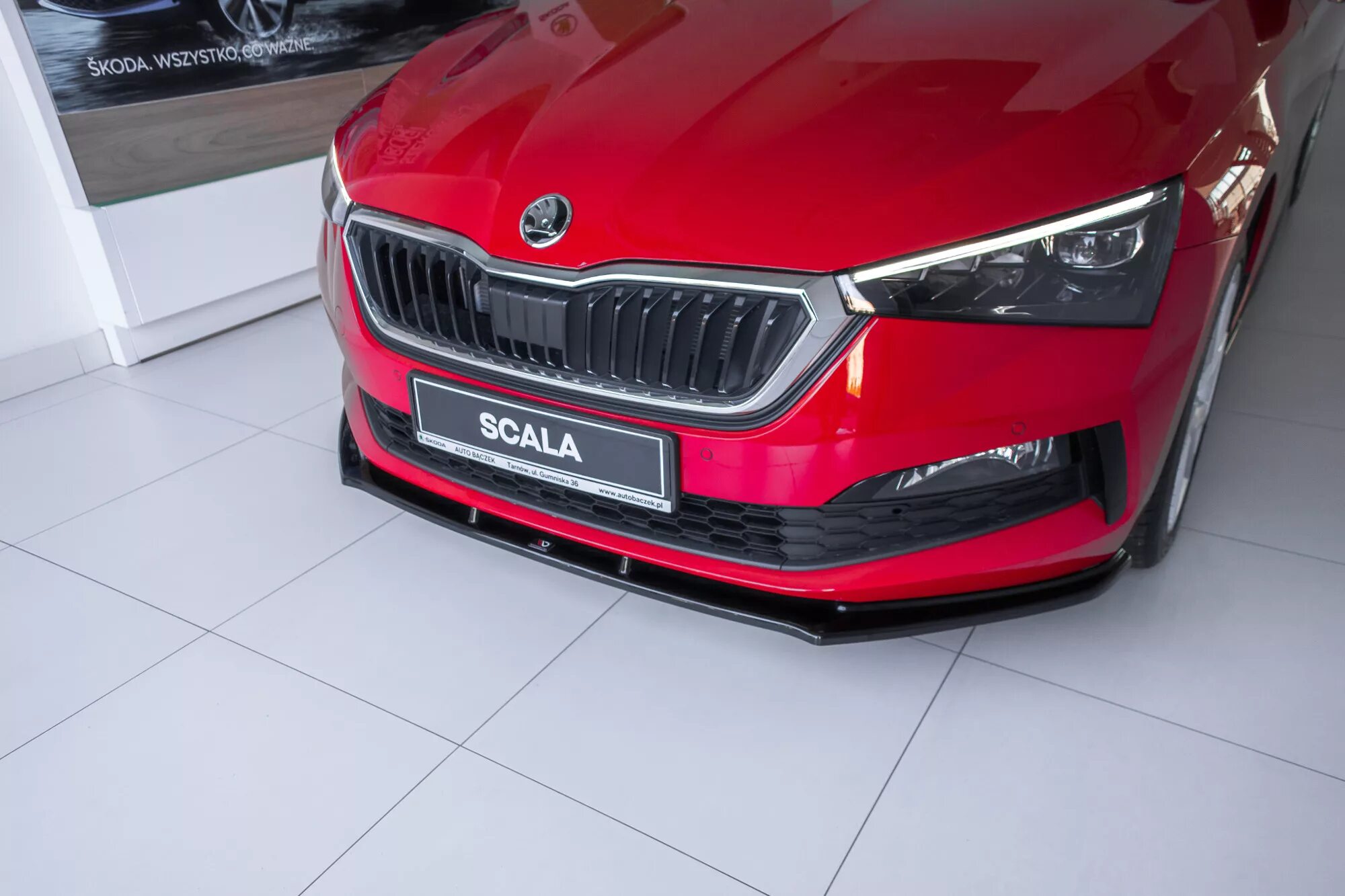 Skoda Scala Tuning. Skoda Scala RS. Сплиттер бампера переднего Шкода Рапид 2021. Skoda Scala RS бампер.