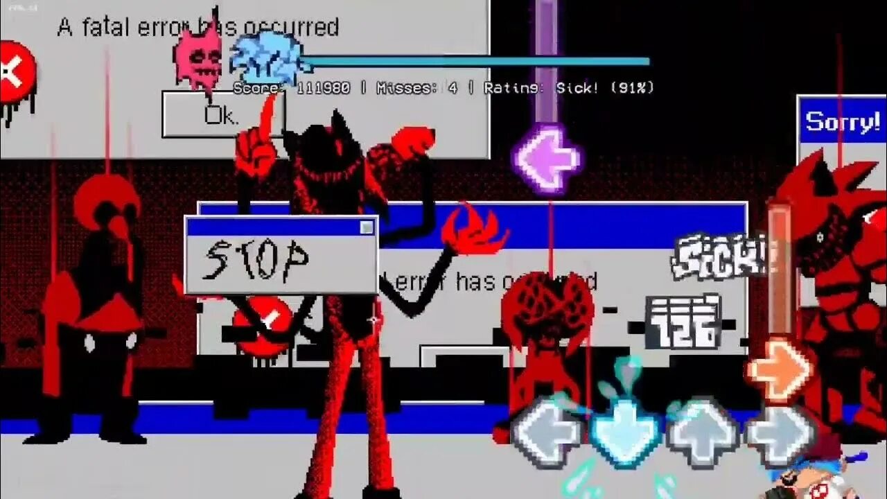 Fnf fatal error. Фнф соник ехе фаталити. fnf vs sonic фаталити. фатал эррор соник. фатальная ошибка соник ехе.
