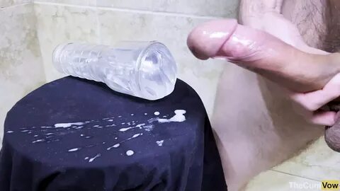 Transparent fleshlight