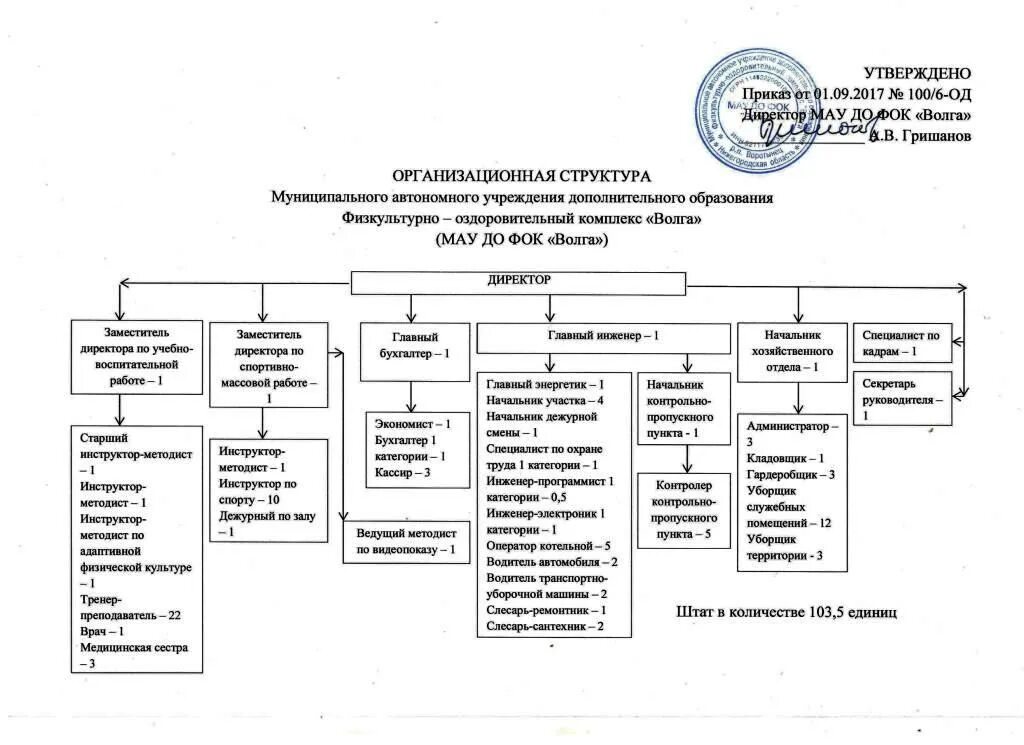 Муниципальные автономные учреждения челябинска. Организационная структура ФОК. Схема организационной структуры ФОКА. Структура физкультурно оздоровительного комплекса. Структура управления ФОК.