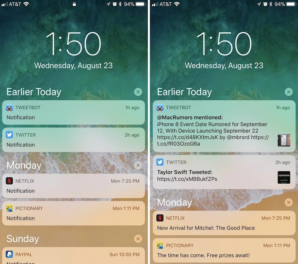 Заблокированные приложения в app