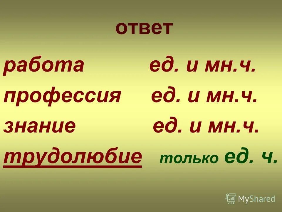Дома единственное число. Дома единственное число. Форму лица имеют глаголы. Слова во множественном числе. Склонение числительных одн н.