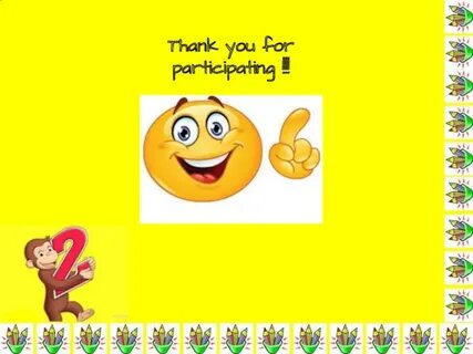 Thanks for your participation