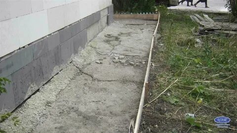Ремонт отмостки дома