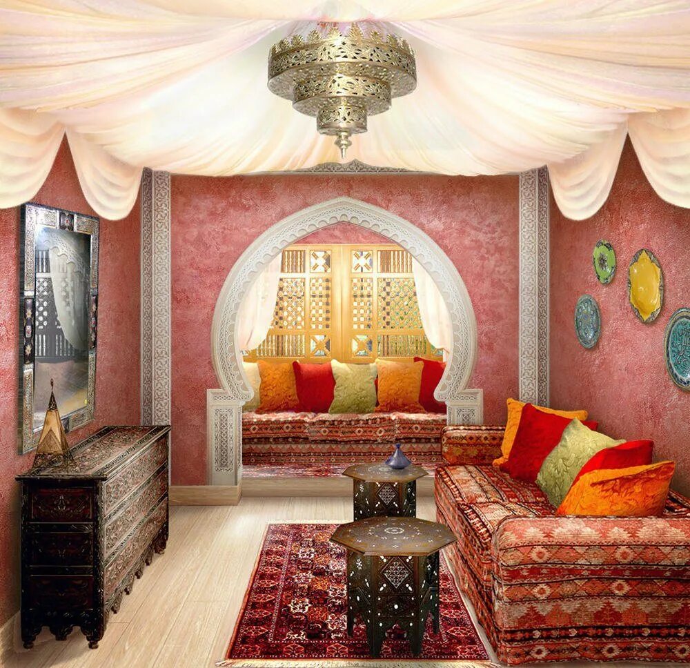 Узбекский салон. Марокко Капитолий марокканский стиль. Альков арка арабский стиль. Тапчан в Восточном стиле. Топчан в Восточном стиле.