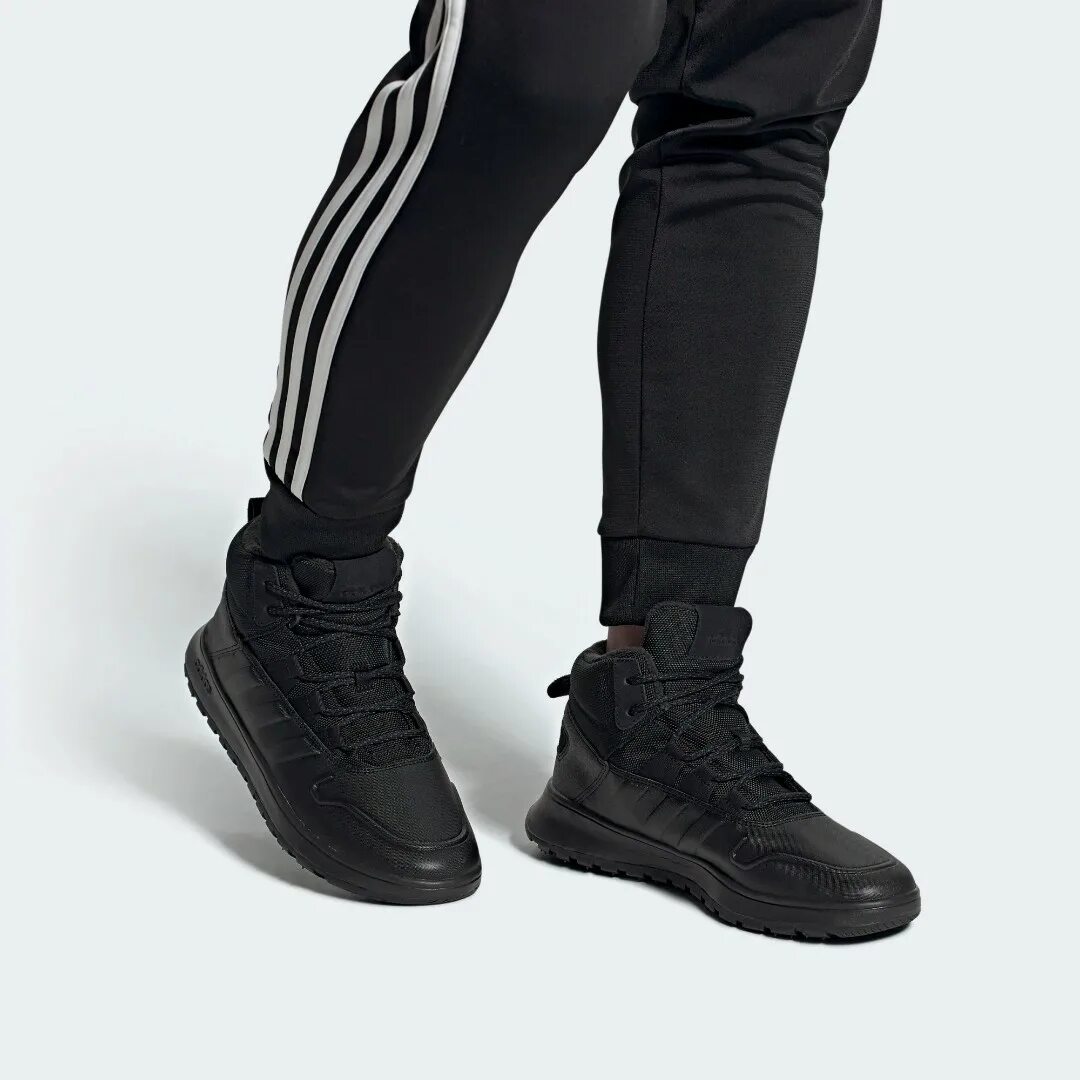 Кроссовки адидас Fusion Storm WTR. Ботинки adidas Fusion Storm WTR. Adidas Fusion Storm WTR мужские. Зимние ботинки Fusion Storm.