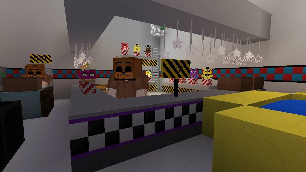 Fnaf 2 map minecraft. Fnaf 2 map minecraft