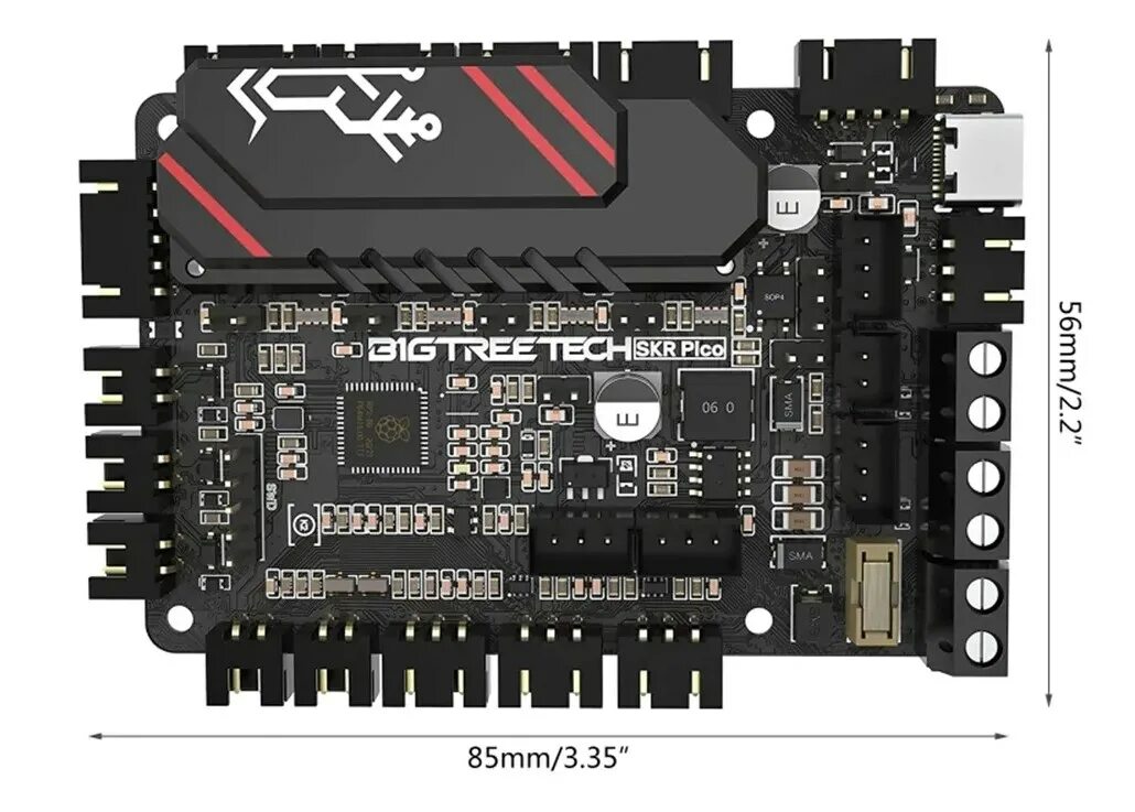 Bigtreetech btt pi. Skr 1.3. skr pico. плата skr. btt skr e3 v3 pinout.