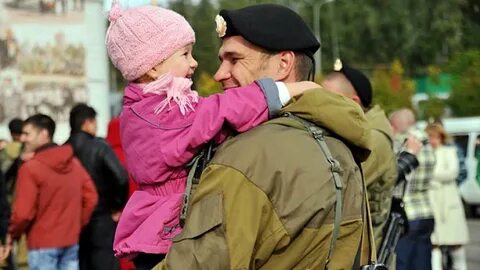 Встреча детей с военными