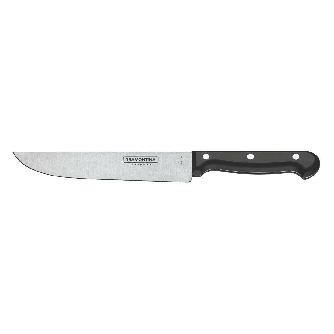 Нож 5 см лезвие. Ножи Трамонтина УЛЬТРАКОРТ. Нож кухонный Tramontina Ultracorte 17,5см. Нож Ultracorte кухонный 17,5 см Tramontina 23857/107-tr. Fackelmann нож поварской Nirosta.
